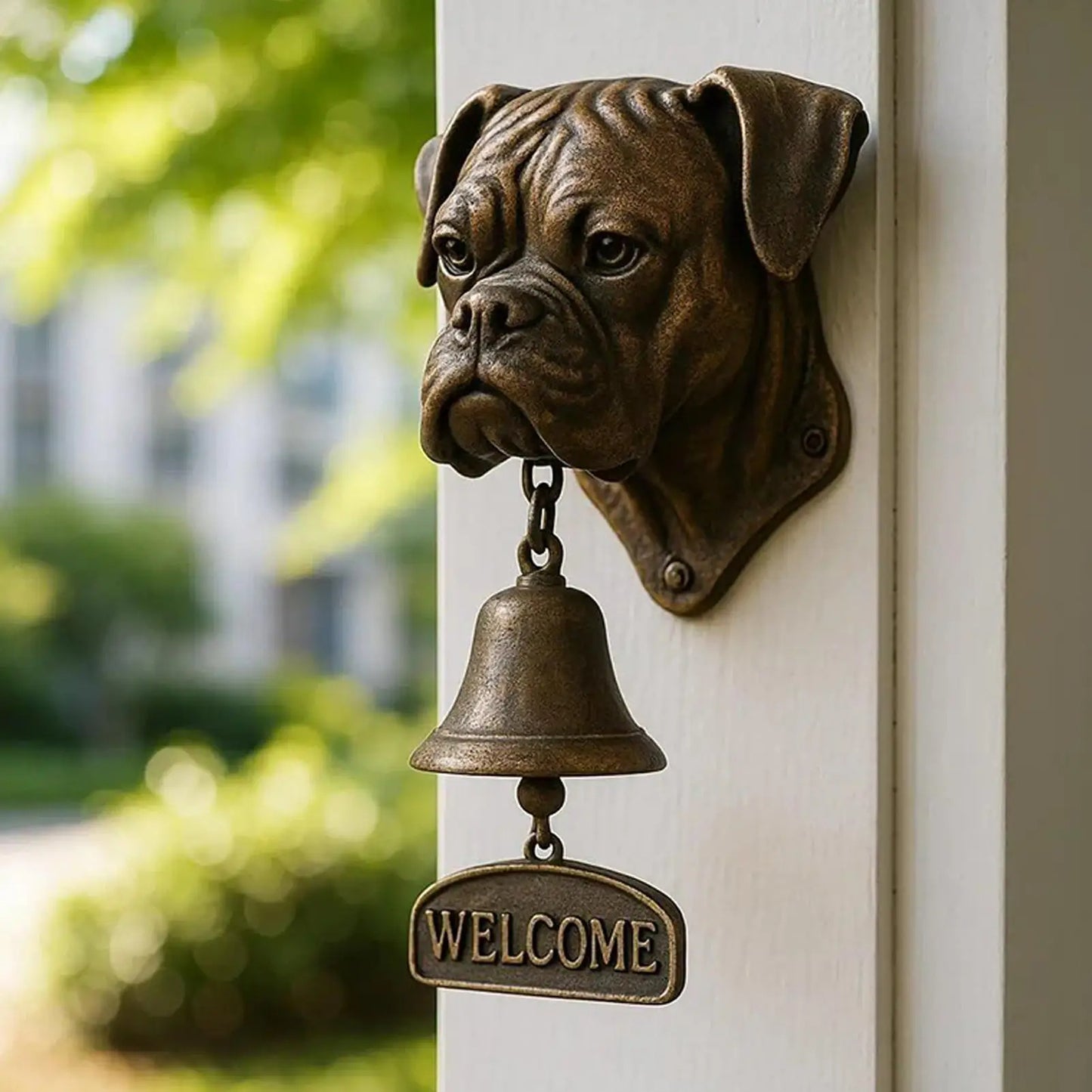 Decorative Boxer Doorbell