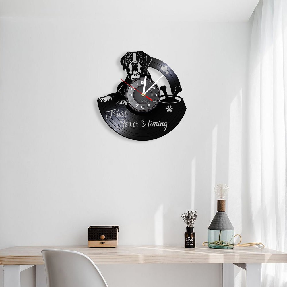 Trust Boxer's Timing Wall Clock