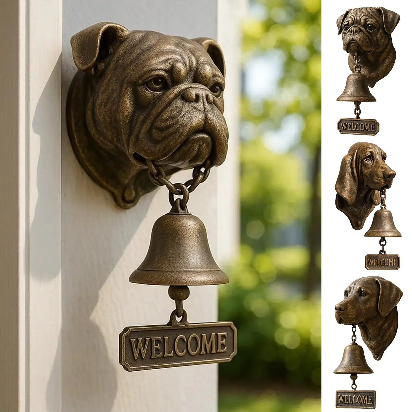 Decorative Bulldog Doorbell