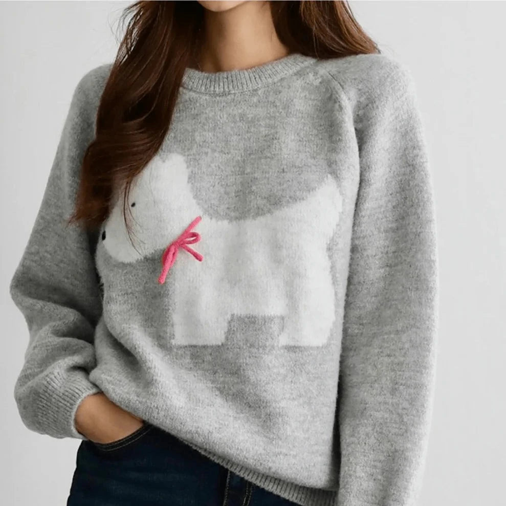 Fluffy Westie Sweater