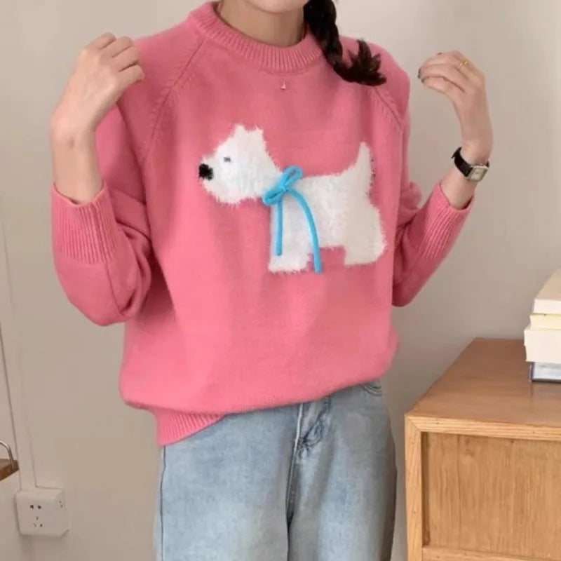 Fluffy Westie Sweater