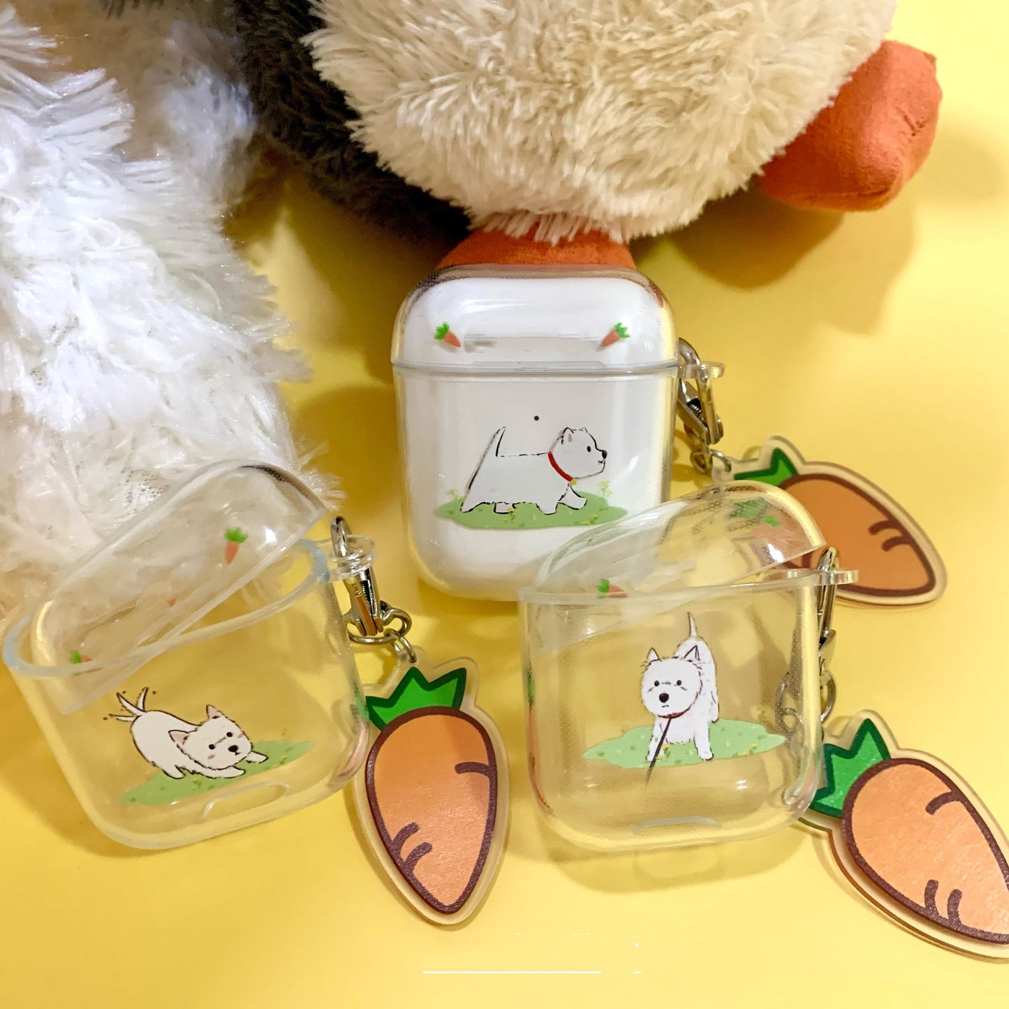 Westie AirPods Case Protective Cover