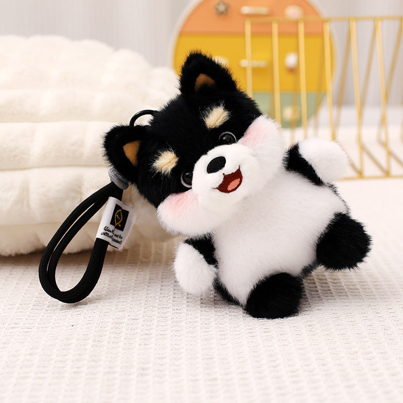 Schnauzer Plush Pendant