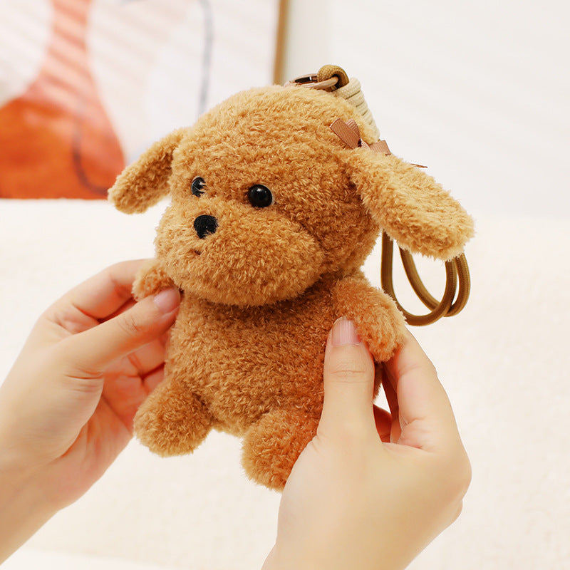 Schnauzer Plush Pendant