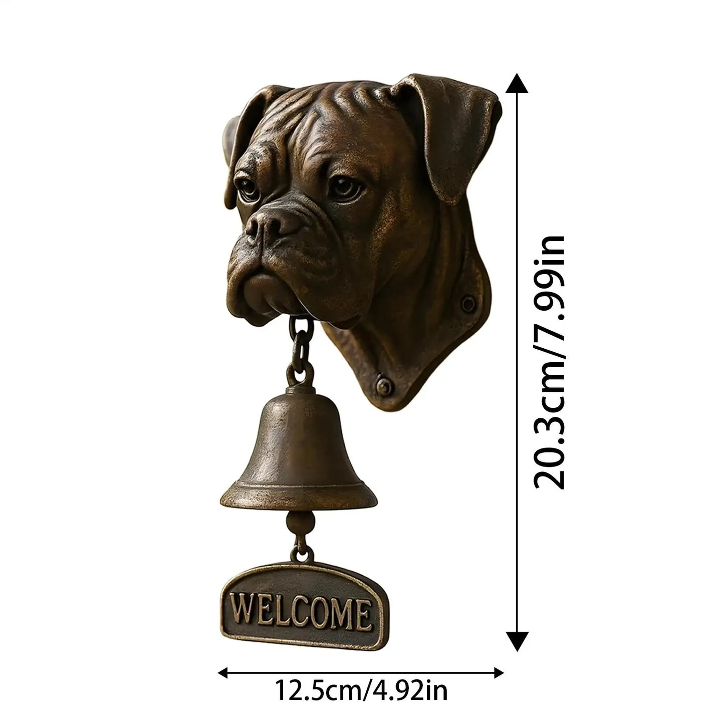 Decorative Bulldog Doorbell