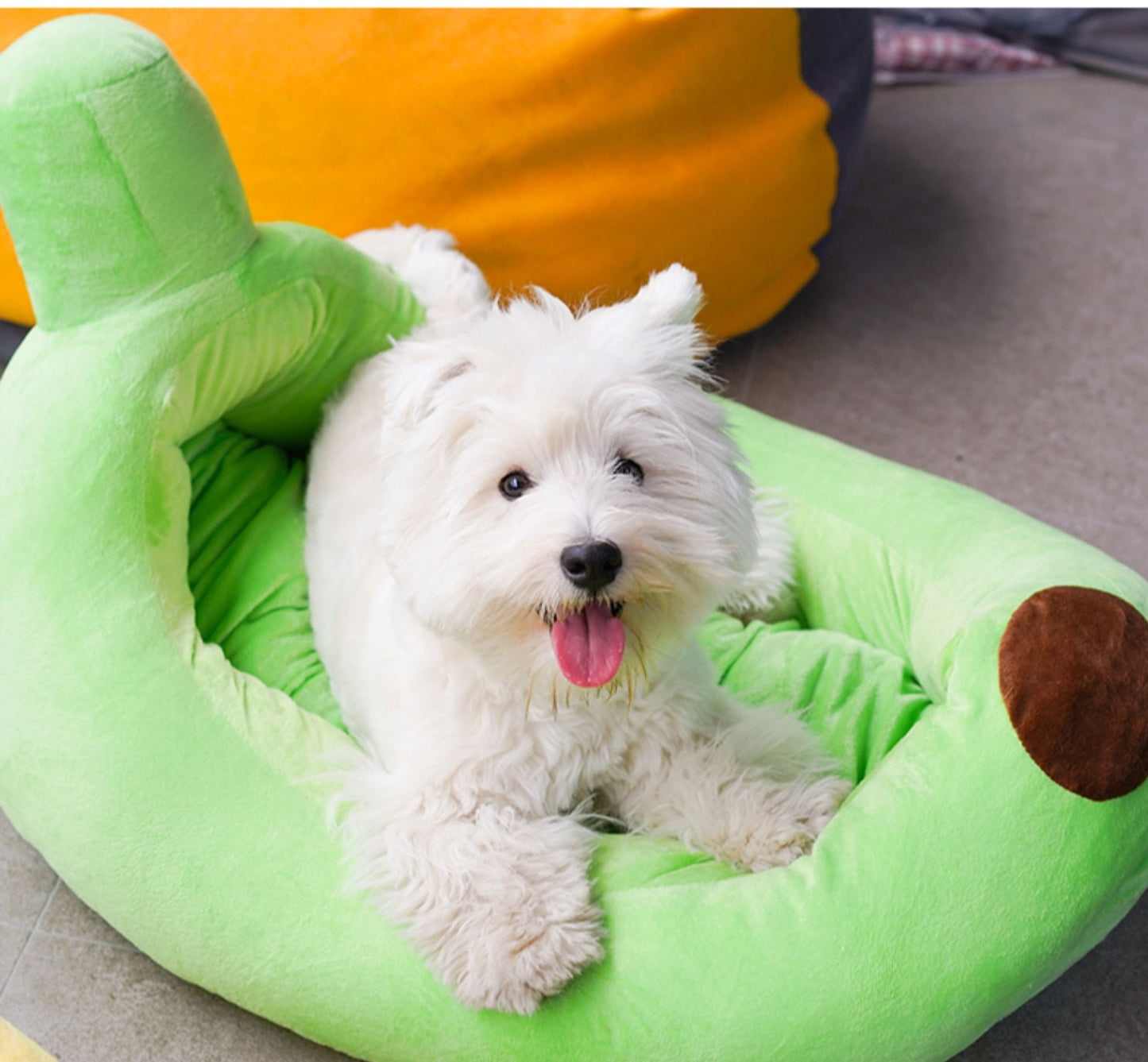 Banana Dog Bed