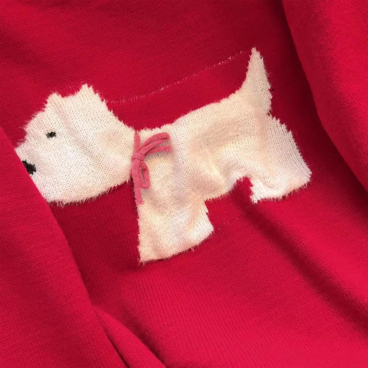 Fluffy Westie Sweater