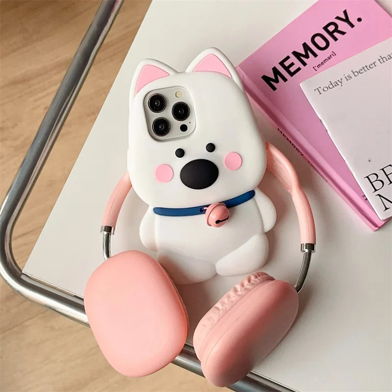 3D Westie iPhone Case