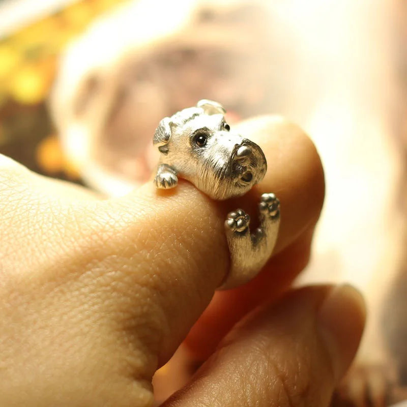 Schnauzer Wrap Ring
