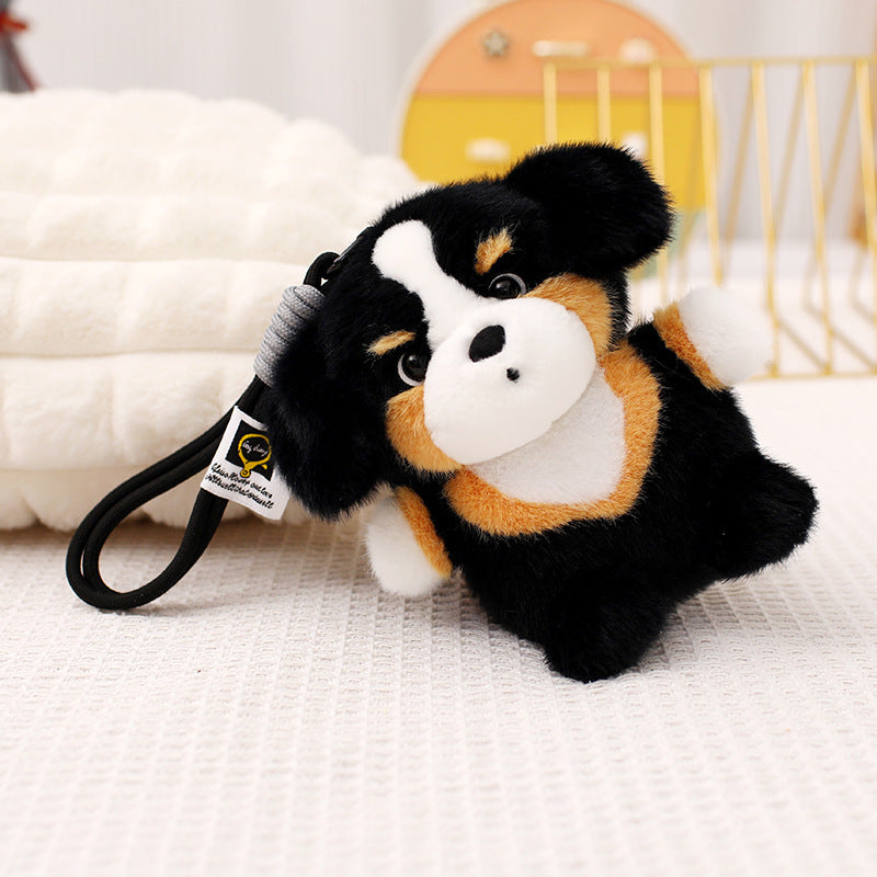 Schnauzer Plush Pendant