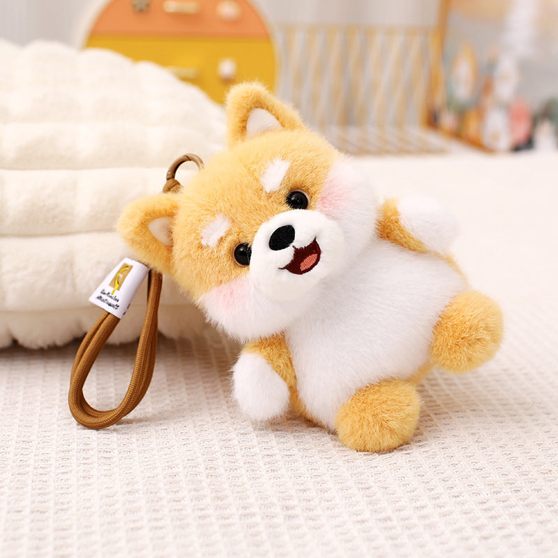 Schnauzer Plush Pendant