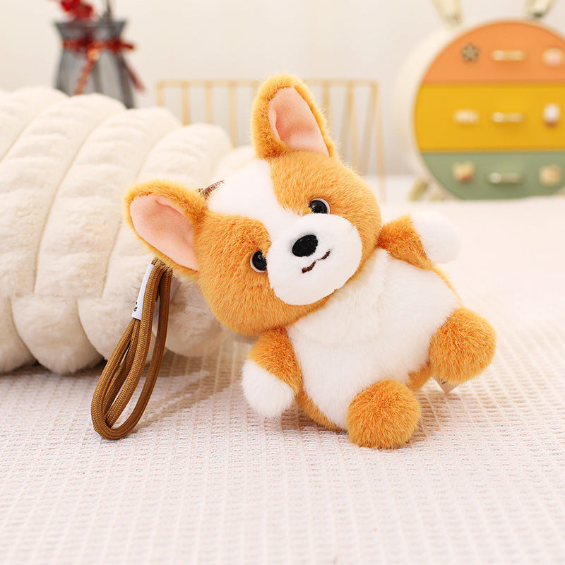 Schnauzer Plush Pendant