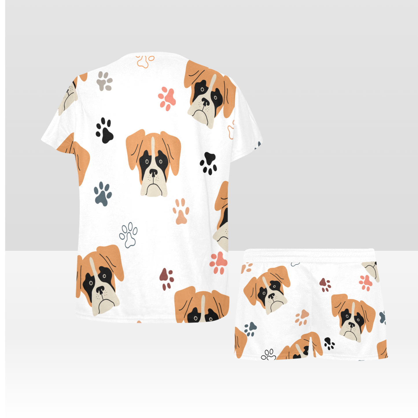 Boxer Dog Pajama Set