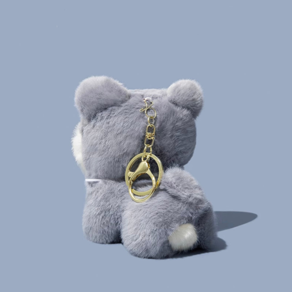 Plush Schnauzer AirPods Case