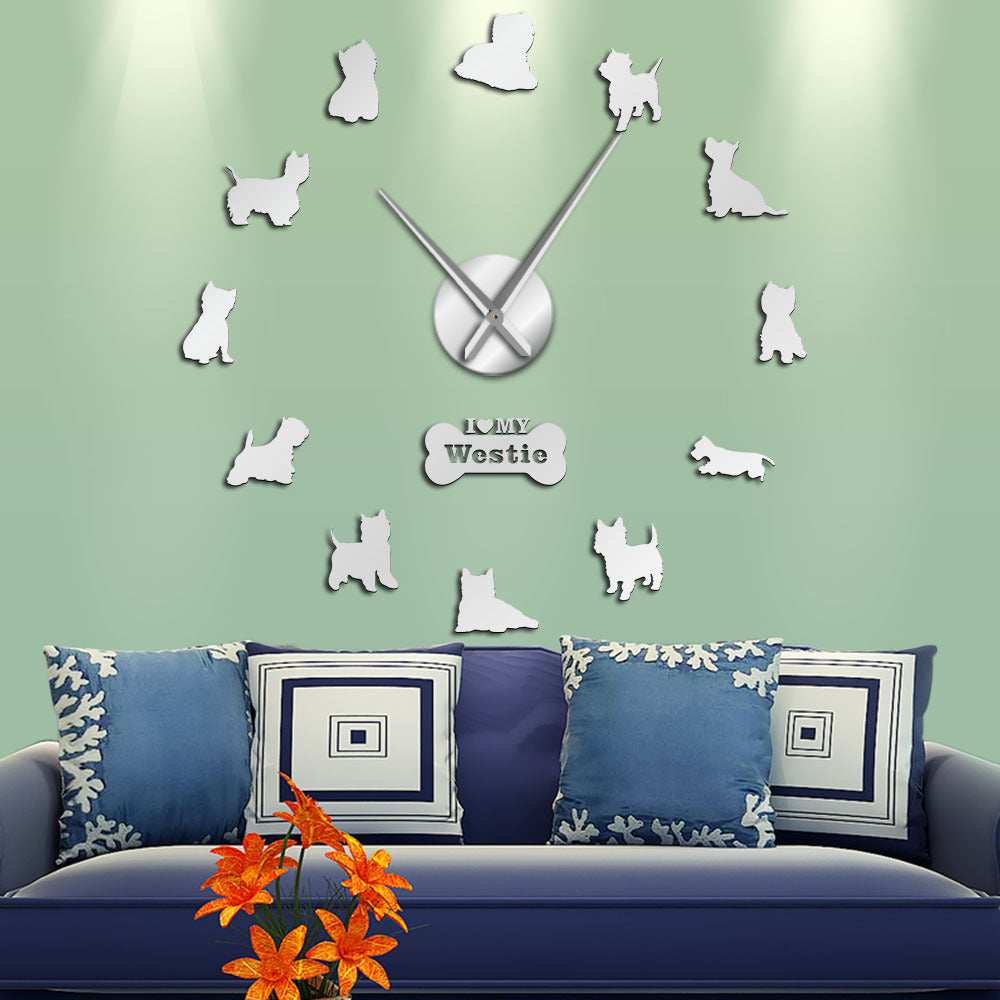 DIY Westie Wall Clock