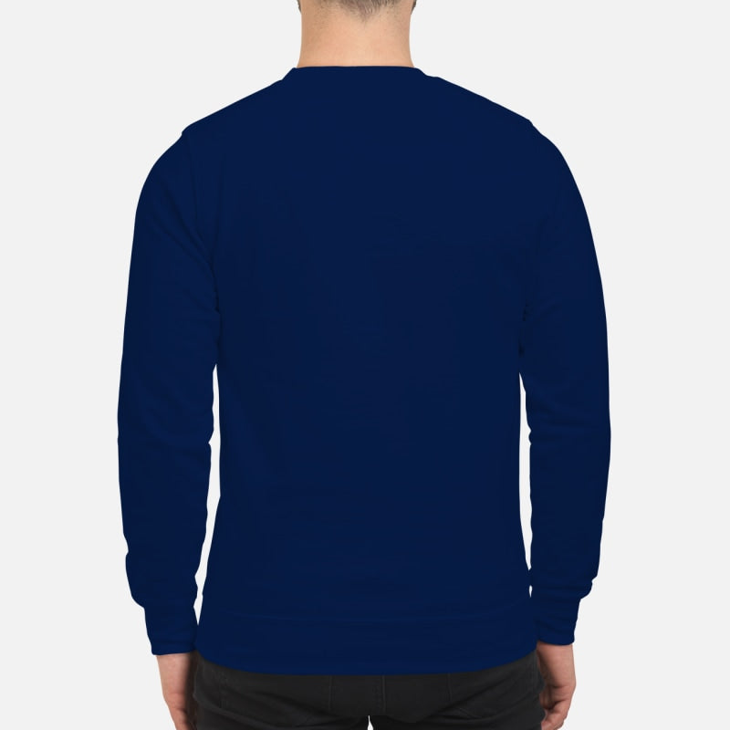 German Shepherd Through The Snow - Unisex Sweatshirt