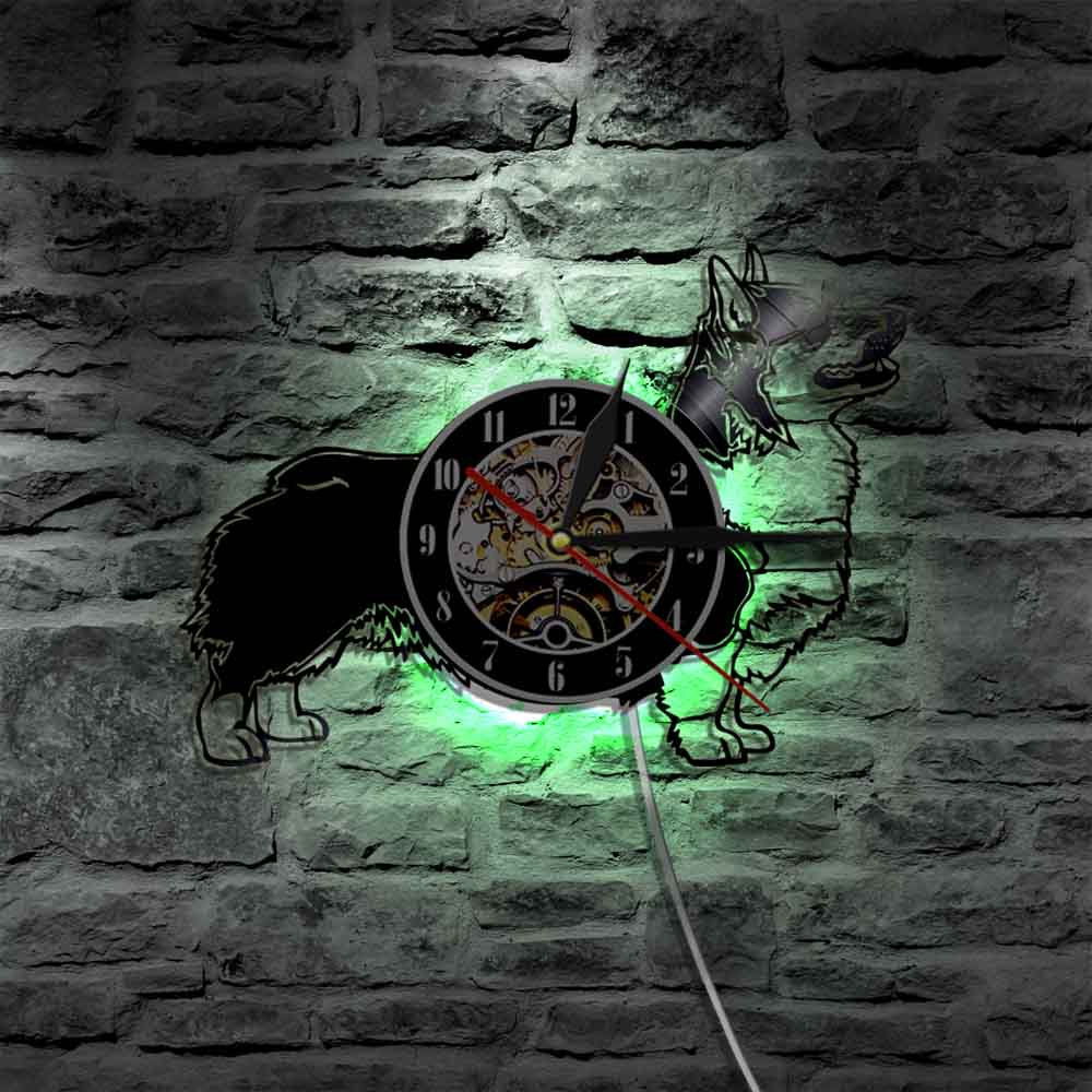 Corgi Wall clock