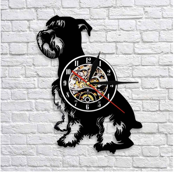 Schnauzer Wall Clock
