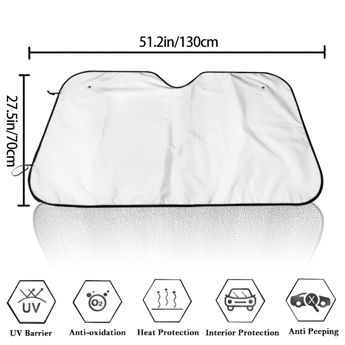 Schnauzer Car Sun Shade