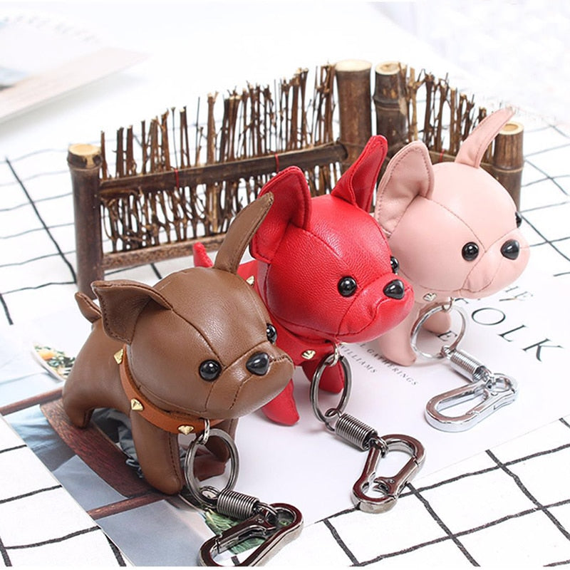 Bulldog Keychain