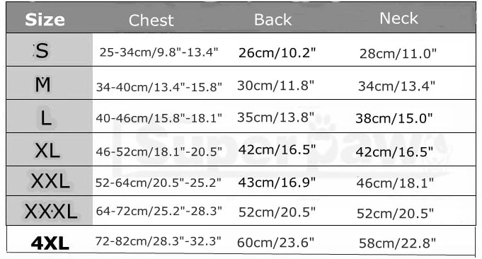 Fashion Reflective Dog Jacket