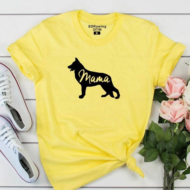 German Shepherd Mom Loose Fit Tee
