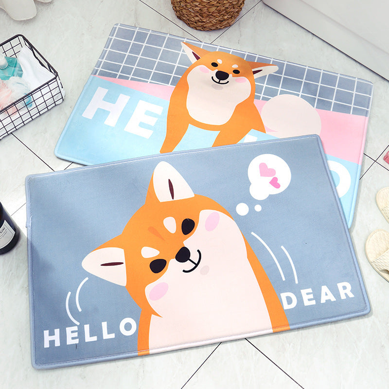 Hello Dear Shiba Inu Mat