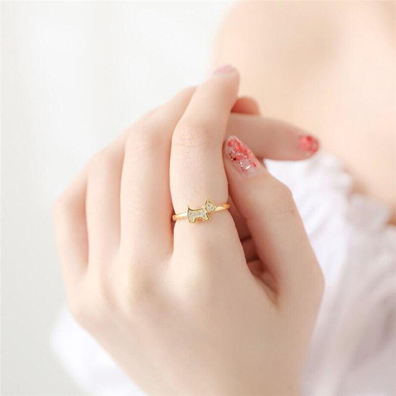 Abby Westie 925 Sterling Silver Ring 1