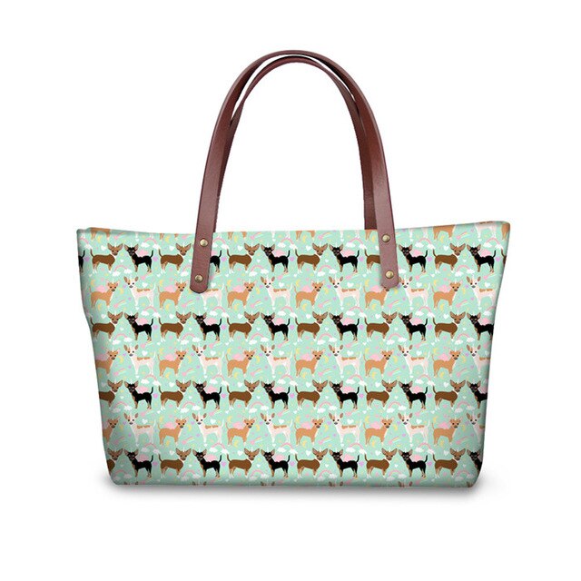 Chihuahua Shopper Bag And Wallet