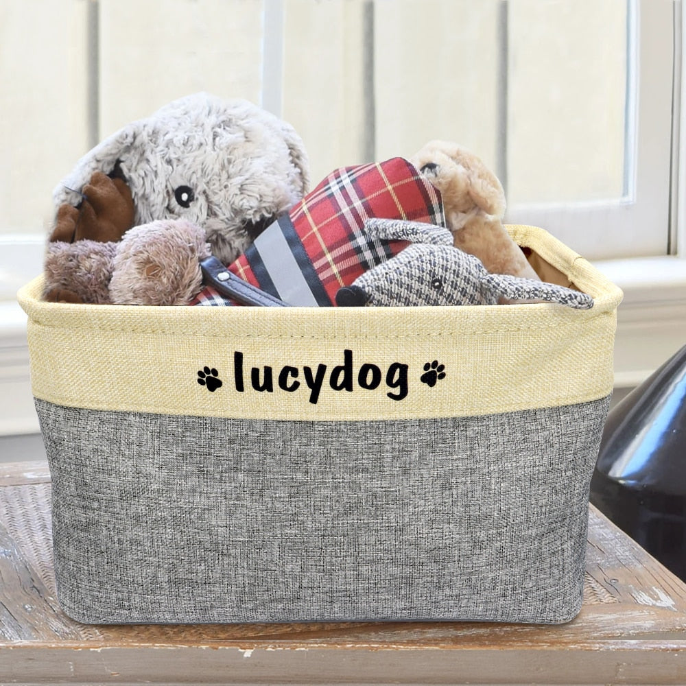 Personalized Dog Toy Box