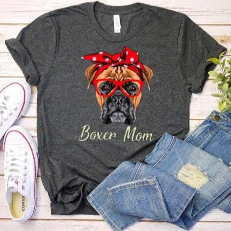 Boxer Mom T-Shirt