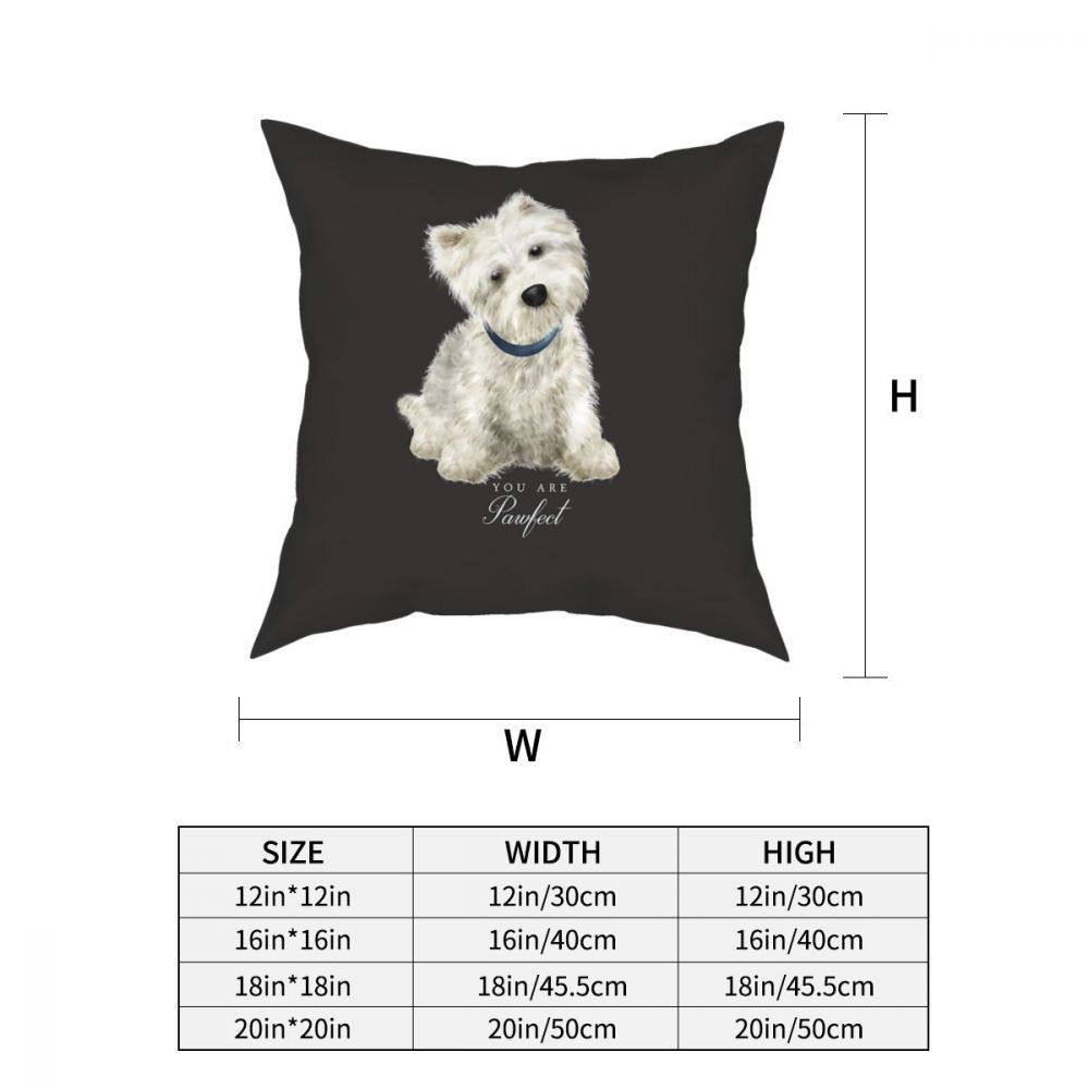 You Are Pawfect Westie Cushion Cover