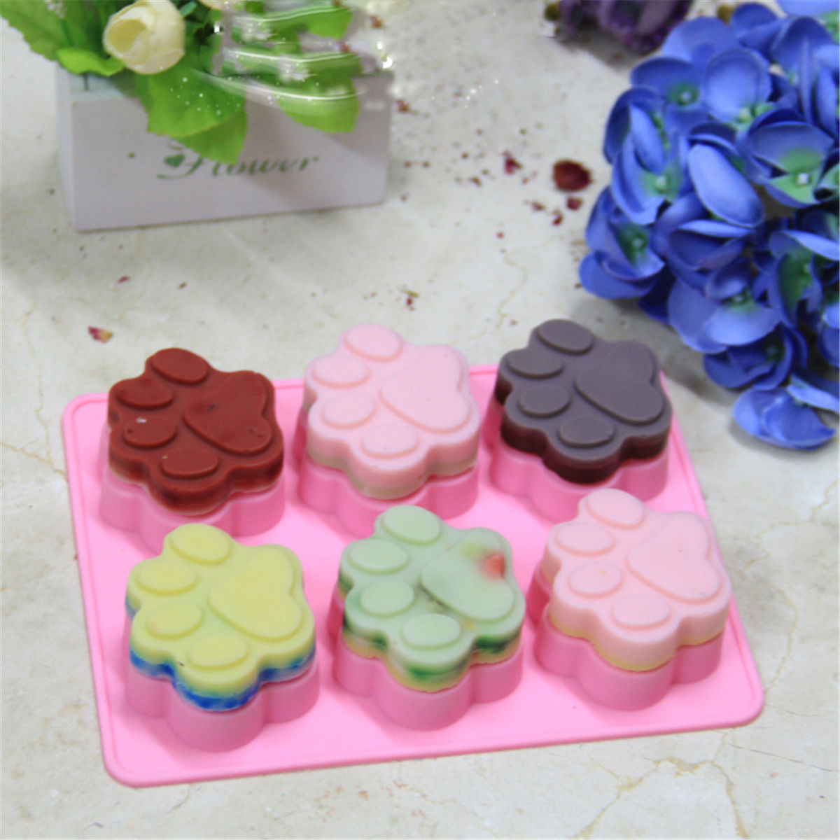 Dog Paw Baking Mold (2 pieces)