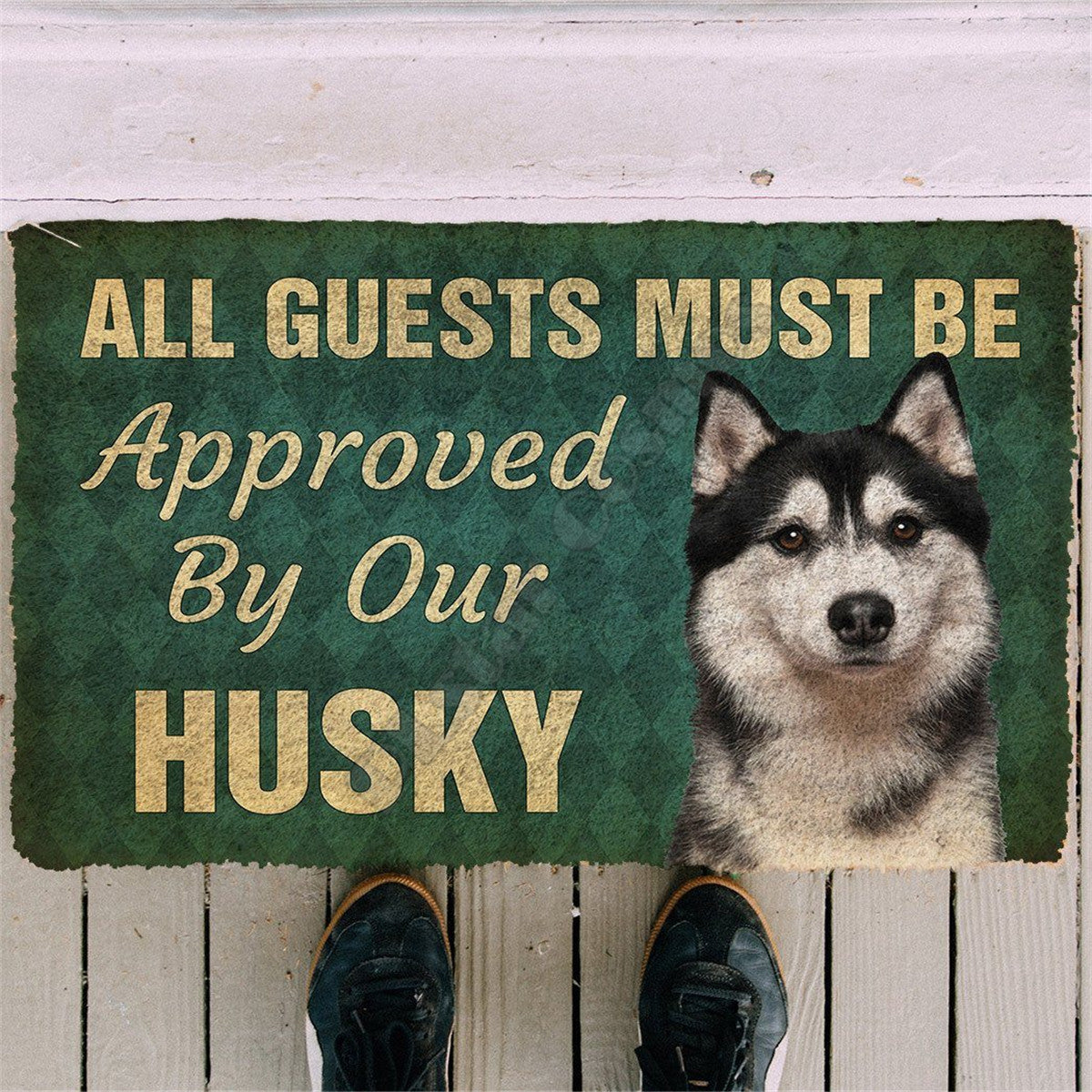 All Guests Must Be Approved By Our Rottweiler