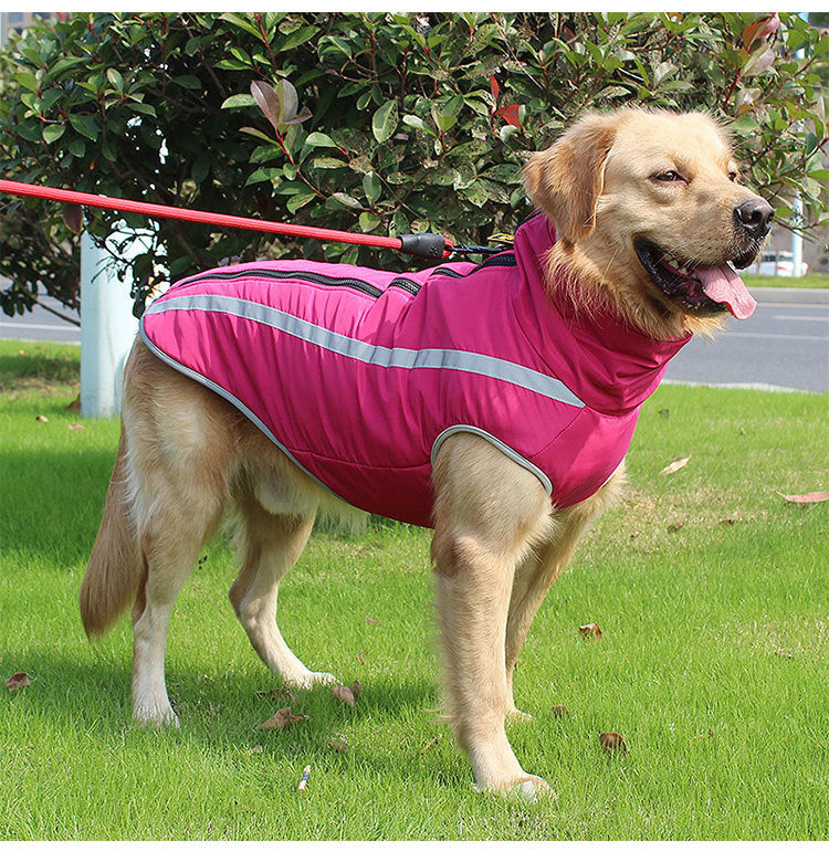 Waterproof Fleece Dog Jacket