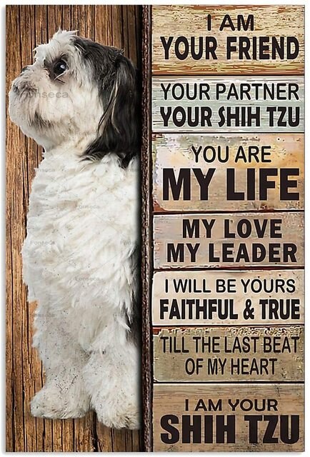 Metal Vintage Dog Wall Art