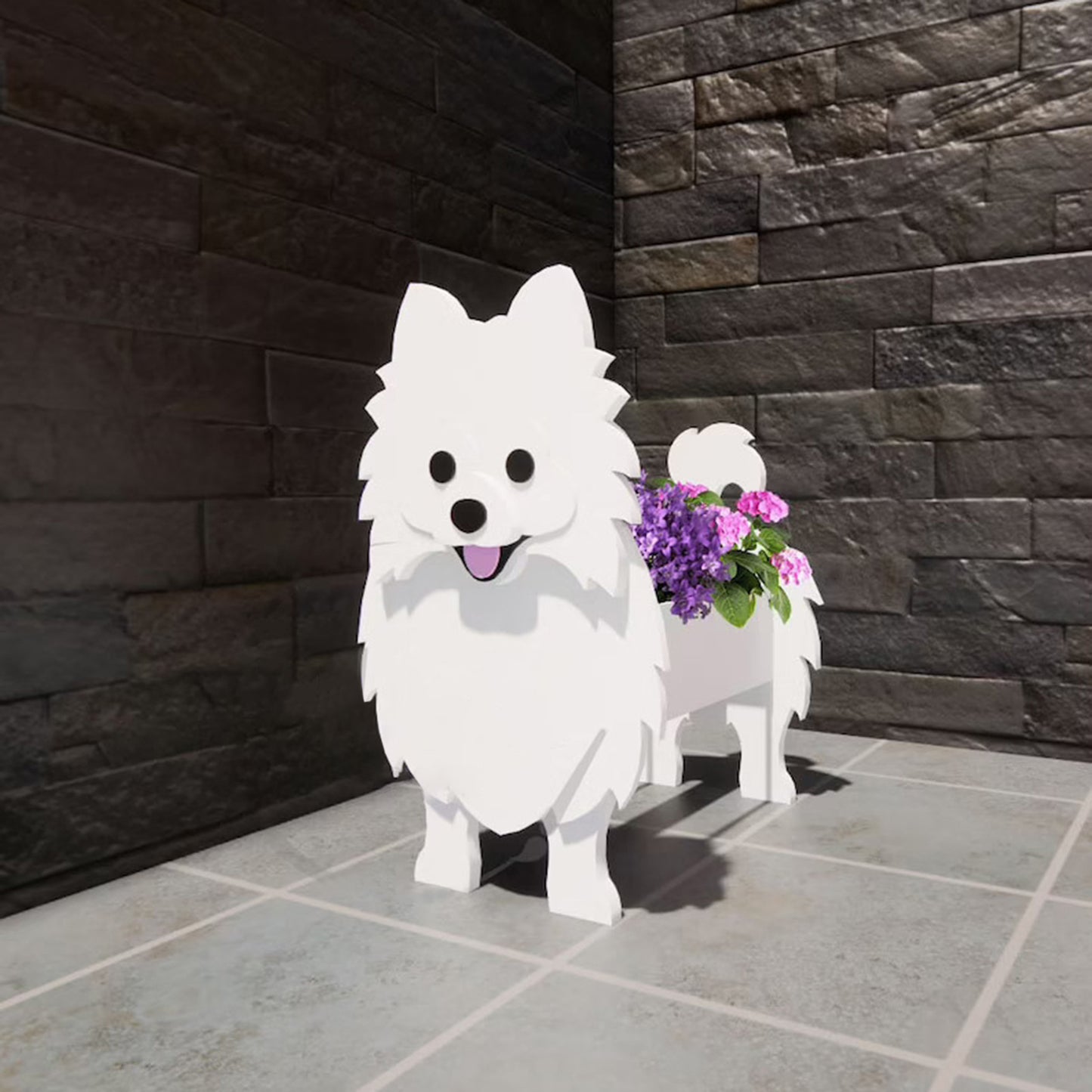 Flower Dog Planter