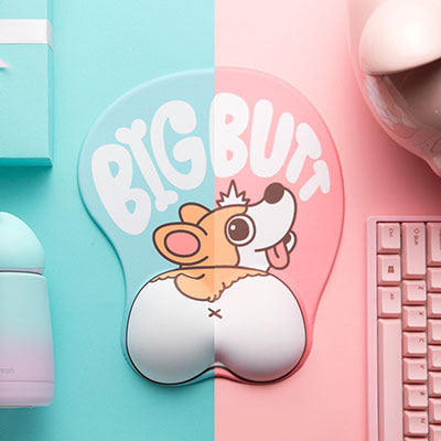 3D Dogs Mouse Pad