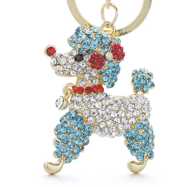 Poodle Keychain