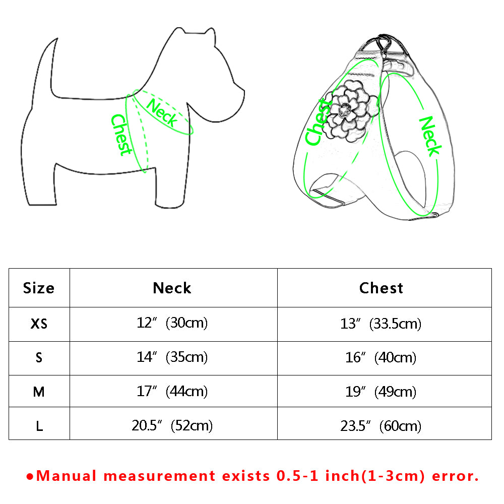 Flower Dog Harness