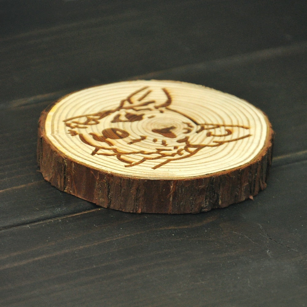 Corgi Handmade Wooden Coaster
