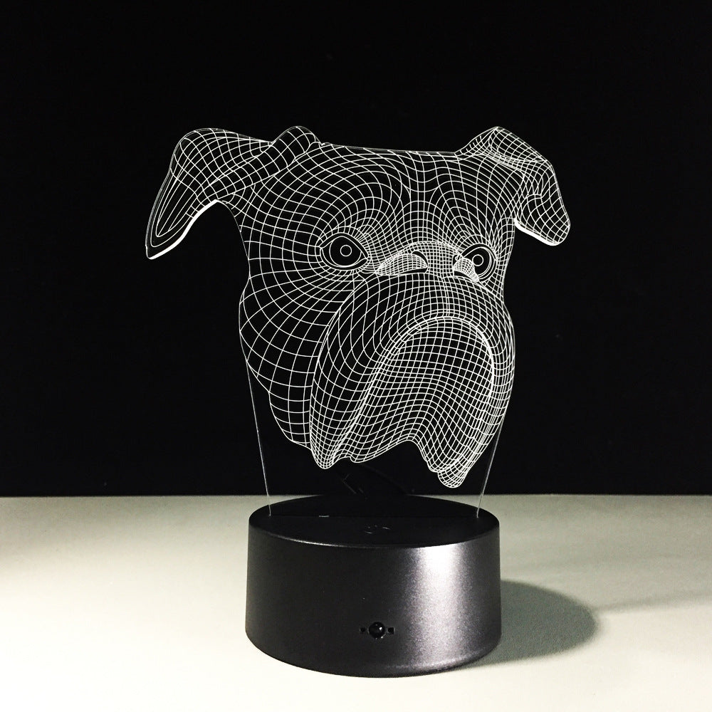 Color Changing Boxer Lamp