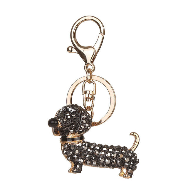 Dachshund Keychain