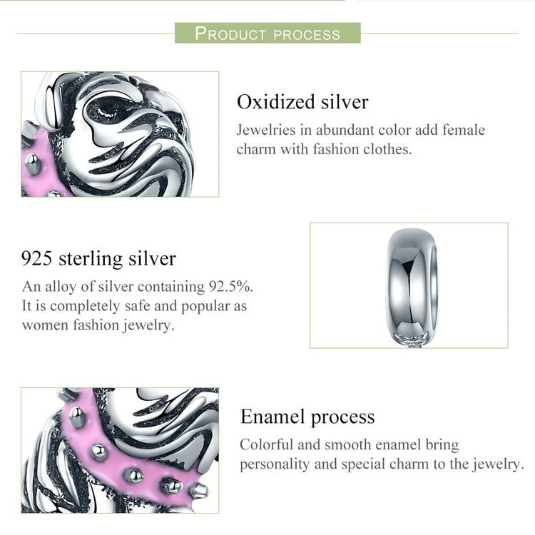 925 Sterling Silver English Bulldog Charm-charm-Ploocy-Ploocy