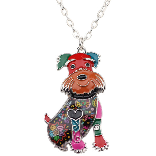 Schnauzer Pedant Necklace