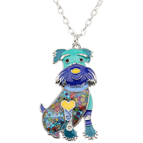 Schnauzer Pedant Necklace