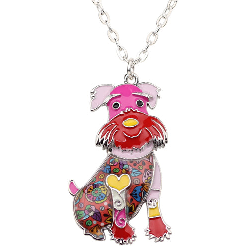 Schnauzer Pedant Necklace
