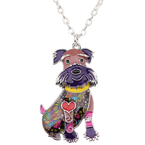 Schnauzer Pedant Necklace