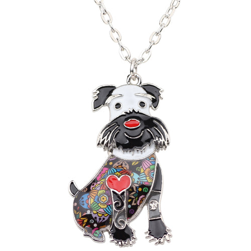 Schnauzer Pedant Necklace