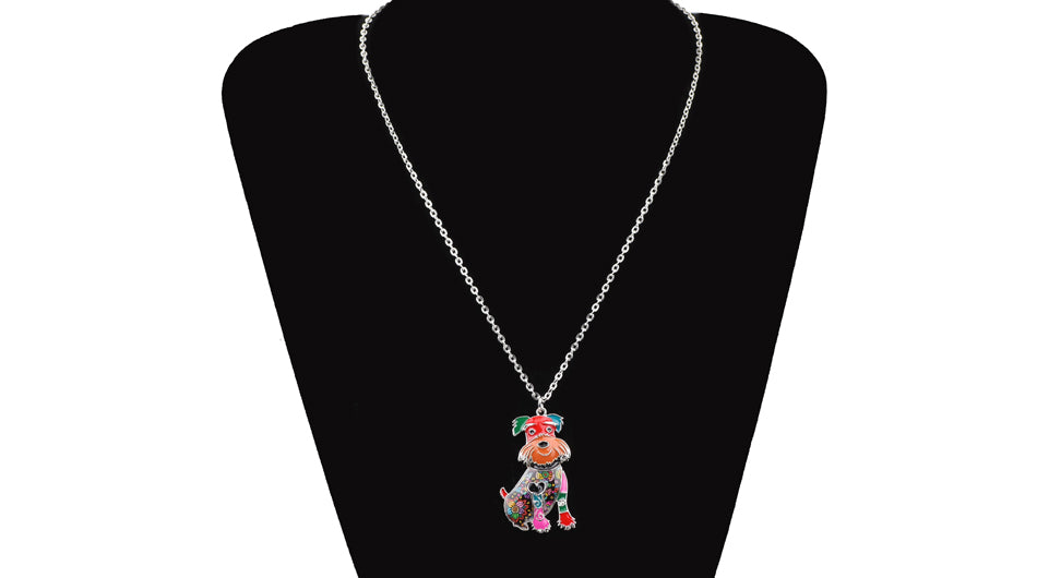 Schnauzer Pedant Necklace